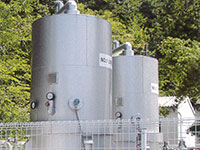 コイル型LNG温水蒸発器の画像
